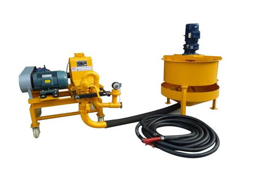 温工2UB5型柱塞式灌浆泵 砂浆喷涂与混凝土输送的高效解决方案