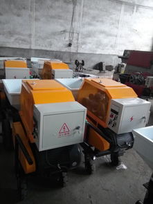 高效施工利器 超值多功能水泥砂浆喷涂机、全自动石膏喷涂机与混凝土输送泵综合推荐