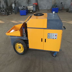 小型水泥砂浆喷涂机与混凝土输送泵安全操作规程