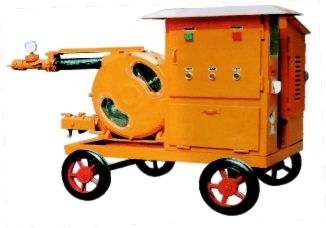 温工UBJ1.8型挤压式灰浆泵 多功能砂浆喷涂与混凝土输送解决方案