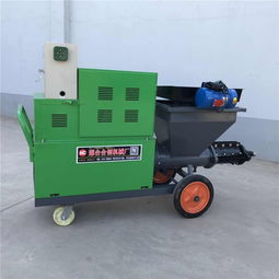 螺旋式砂浆喷涂机详细介绍与操作步骤