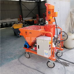 2019新型小型全自动石膏砂浆喷涂机 建筑行业的创新利器